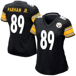 Donald Parham Jr. Pittsburgh Steelers Game Women's Team Color Jersey (Black)