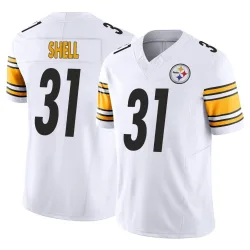 Donnie Shell Pittsburgh Steelers Limited Youth Vapor F.U.S.E. Jersey (White)