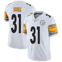 Donnie Shell Pittsburgh Steelers Limited Youth Vapor Untouchable Jersey (White)