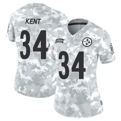 Donte Kent Pittsburgh Steelers Limited Women's 2024 Salute to Service Jersey (Arctic Camo)