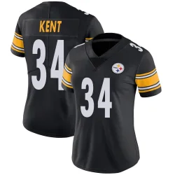 Donte Kent Pittsburgh Steelers Limited Women's Team Color Vapor Untouchable Jersey (Black)