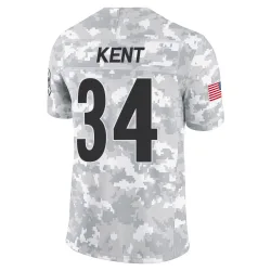 Donte Kent Pittsburgh Steelers Limited Youth 2024 Salute to Service Jersey (Arctic Camo)
