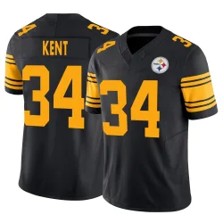 Donte Kent Pittsburgh Steelers Limited Youth 2nd Alternate Vapor F.U.S.E. Jersey (Black)