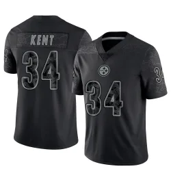 Donte Kent Pittsburgh Steelers Limited Youth Reflective Jersey (Black)