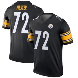 Doug Nester Pittsburgh Steelers Legend Men's Jersey (Black)