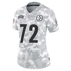 Doug Nester Pittsburgh Steelers Limited Women's 2024 Salute to Service Jersey (Arctic Camo)