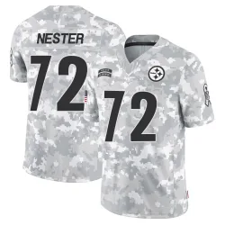 Doug Nester Pittsburgh Steelers Limited Youth 2024 Salute to Service Jersey (Arctic Camo)