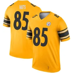 Duece Watts Pittsburgh Steelers Legend Youth Inverted Jersey (Gold)