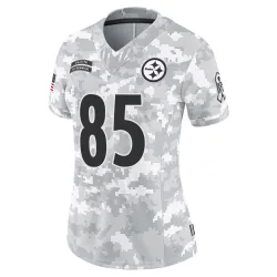 Duece Watts Pittsburgh Steelers Limited Women's 2024 Salute to Service Jersey (Arctic Camo)