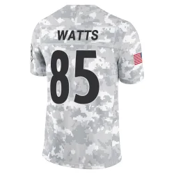 Duece Watts Pittsburgh Steelers Limited Youth 2024 Salute to Service Jersey (Arctic Camo)