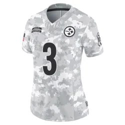 Dwayne Haskins Pittsburgh Steelers Limited Women's 2024 Salute to Service Jersey (Arctic Camo)