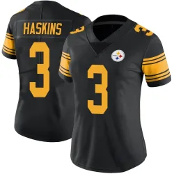 Dwayne Haskins Pittsburgh Steelers Limited Women's Color Rush Jersey (Black)