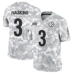 Dwayne Haskins Pittsburgh Steelers Limited Youth 2024 Salute to Service Jersey (Arctic Camo)
