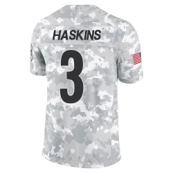 Dwayne Haskins Pittsburgh Steelers Limited Youth 2024 Salute to Service Jersey (Arctic Camo)