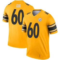 Dylan Cook Pittsburgh Steelers Legend Youth Inverted Jersey (Gold)