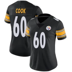 Dylan Cook Pittsburgh Steelers Limited Women's Team Color Vapor Untouchable Jersey (Black)