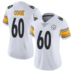 Dylan Cook Pittsburgh Steelers Limited Women's Vapor Untouchable Jersey (White)