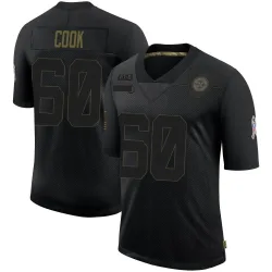 Dylan Cook Pittsburgh Steelers Limited Youth 2020 Salute To Service Jersey (Black)