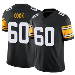 Dylan Cook Pittsburgh Steelers Limited Youth Alternate Vapor F.U.S.E. Jersey (Black)