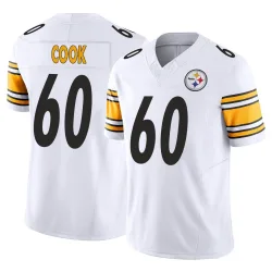 Dylan Cook Pittsburgh Steelers Limited Youth Vapor F.U.S.E. Jersey (White)