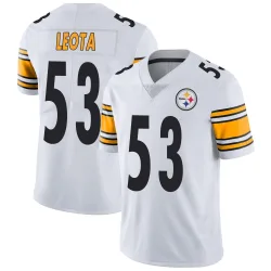 Eku Leota Pittsburgh Steelers Limited Men's Vapor Untouchable Jersey (White)