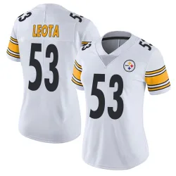Eku Leota Pittsburgh Steelers Limited Women's Vapor Untouchable Jersey (White)