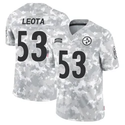 Eku Leota Pittsburgh Steelers Limited Youth 2024 Salute to Service Jersey (Arctic Camo)