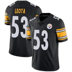 Eku Leota Pittsburgh Steelers Limited Youth Team Color Vapor Untouchable Jersey (Black)