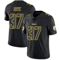 Eric Rowe Pittsburgh Steelers Limited Men's Jersey (Black Impact)