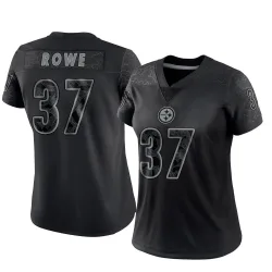 Eric Rowe Pittsburgh Steelers Limited Women's Reflective Jersey (Black)