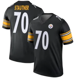 Ernie Stautner Pittsburgh Steelers Legend Youth Jersey (Black)