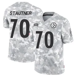 Ernie Stautner Pittsburgh Steelers Limited Men's 2024 Salute to Service Jersey (Arctic Camo)