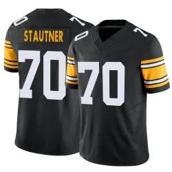 Ernie Stautner Pittsburgh Steelers Limited Men's Alternate Vapor F.U.S.E. Jersey (Black)