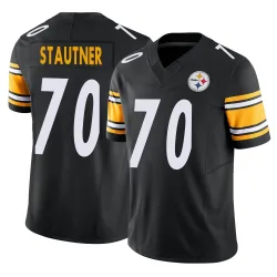 Ernie Stautner Pittsburgh Steelers Limited Men's Vapor F.U.S.E. Jersey (Black)