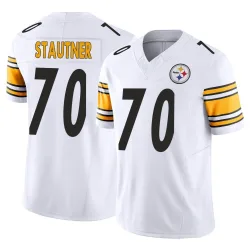 Ernie Stautner Pittsburgh Steelers Limited Men's Vapor F.U.S.E. Jersey (White)