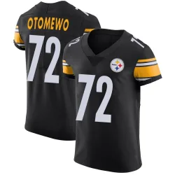 Esezi Otomewo Pittsburgh Steelers Elite Men's Team Color Vapor Untouchable Jersey (Black)