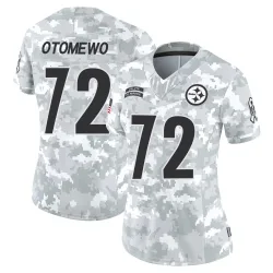 Esezi Otomewo Pittsburgh Steelers Limited Women's 2024 Salute to Service Jersey (Arctic Camo)