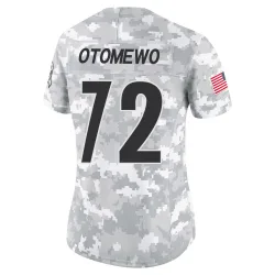 Esezi Otomewo Pittsburgh Steelers Limited Women's 2024 Salute to Service Jersey (Arctic Camo)