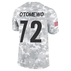 Esezi Otomewo Pittsburgh Steelers Limited Youth 2024 Salute to Service Jersey (Arctic Camo)