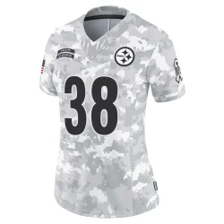 Evan Hull Pittsburgh Steelers Limited Women's 2024 Salute to Service Jersey (Arctic Camo)