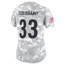 Fitzgerald Toussaint Pittsburgh Steelers Limited Women's 2024 Salute to Service Jersey (Arctic Camo)