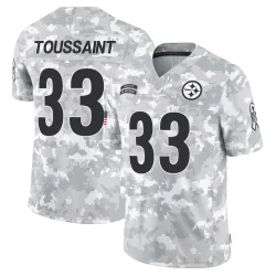Fitzgerald Toussaint Pittsburgh Steelers Limited Youth 2024 Salute to Service Jersey (Arctic Camo)