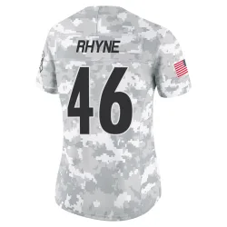 Forrest Rhyne Pittsburgh Steelers Limited Women's 2024 Salute to Service Jersey (Arctic Camo)