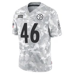 Forrest Rhyne Pittsburgh Steelers Limited Youth 2024 Salute to Service Jersey (Arctic Camo)