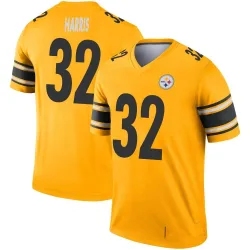Franco Harris Pittsburgh Steelers Legend Youth Inverted Jersey (Gold)