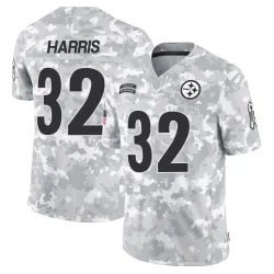 Franco Harris Pittsburgh Steelers Limited Youth 2024 Salute to Service Jersey (Arctic Camo)