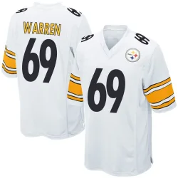 Gareth Warren Pittsburgh Steelers Game Youth Jersey (White)