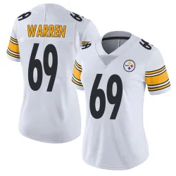 Gareth Warren Pittsburgh Steelers Limited Women's Vapor Untouchable Jersey (White)