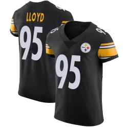Greg Lloyd Pittsburgh Steelers Elite Men's Team Color Vapor Untouchable Jersey (Black)