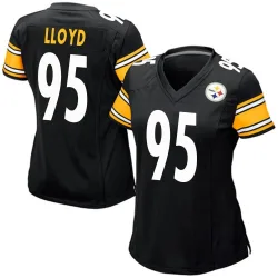 Greg Lloyd Pittsburgh Steelers Game Women's Team Color Jersey (Black)